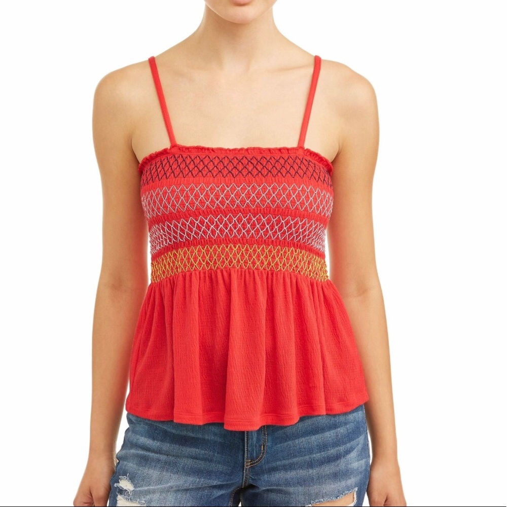NWT smocked tube top